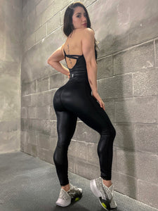 One Shoulder Cutout Jumpsuit
