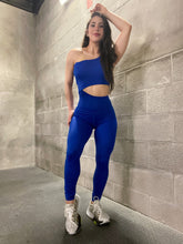 Load image into Gallery viewer, One Shoulder Cutout Jumpsuit